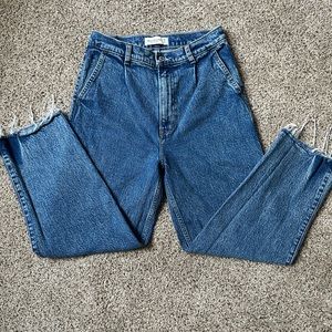 Abercrombie and fitch ultra high rise jeans